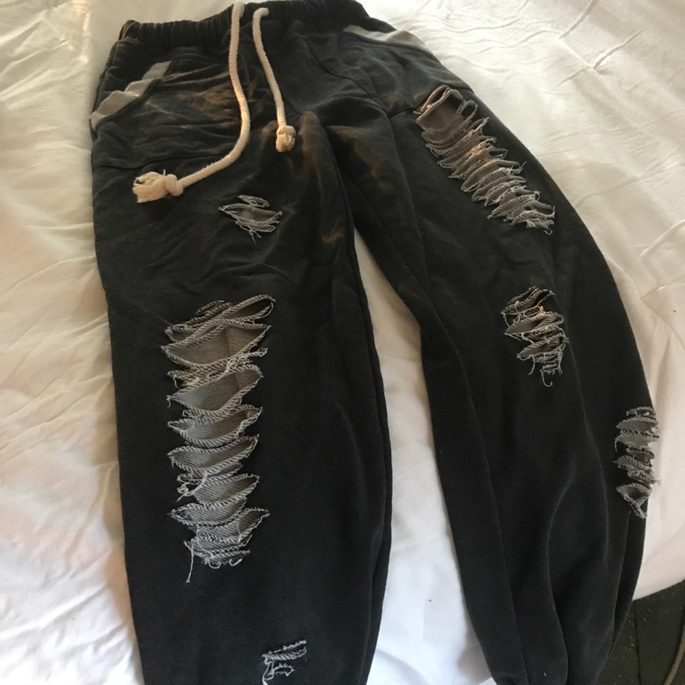 Boutique Ripped Joggers